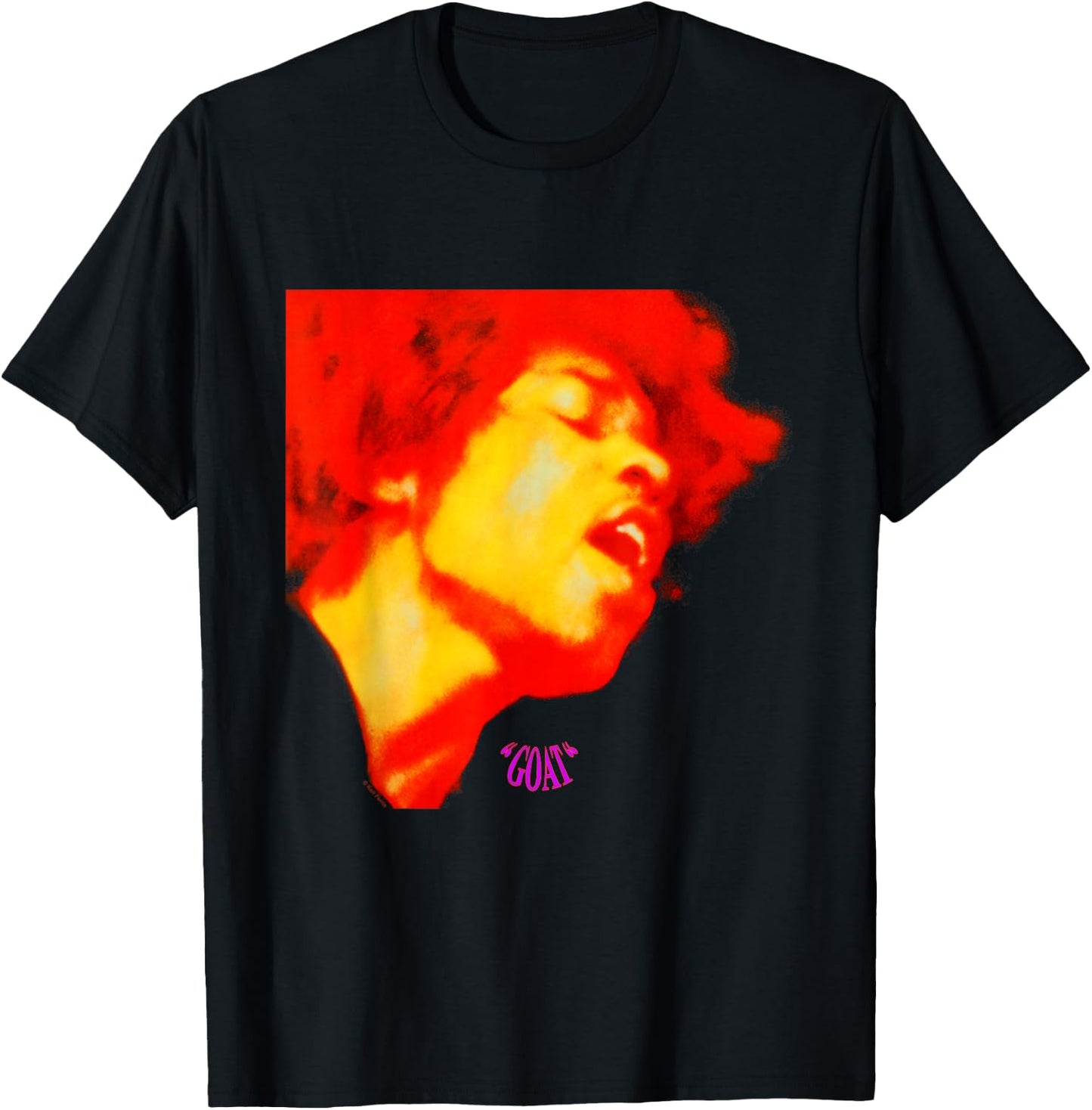 Karl Ferris Jimi Hendrix Electric Ladyland Cover GOAT T-Shirt - T-Shirt | Black