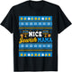 Nice Jewish Mama Hanukkah Menorah Dreidel Matching Family T-Shirt - T-Shirt | Black