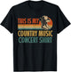 Vintage This Is My Country Music Concert Shirt Cowboy Hat T-Shirt - T-Shirt | Black