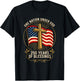 Anniversary USA Patriotic T-Shirt - T-Shirt | Black