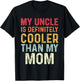 I Love My Uncle Vintage Kids Uncle Niece Nephew Funny Black S T-Shirt - T-Shirt | Black
