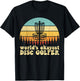 World's Okayest Disc Golfer T-Shirt - T-Shirt | Black