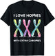 Down Syndrome Awareness - I Love Homies With Extra Chromies T-Shirt - T-Shirt | Black