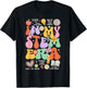 Retro Groovy In My STEM Era Student Teacher Back To School Women Kids T-Shirt - T-Shirt | Black