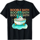 Ghost Bathtub Simple Halloween Costumes Cute Booble Bath Pun T-Shirt - T-Shirt | Black