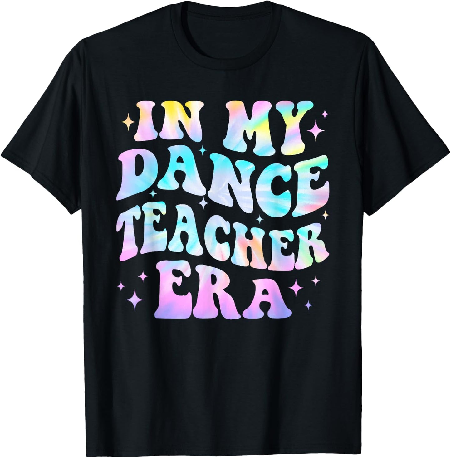 in My Dance Teacher Era Back to School Dance Instructor T-Shirt - T-Shirt | Black