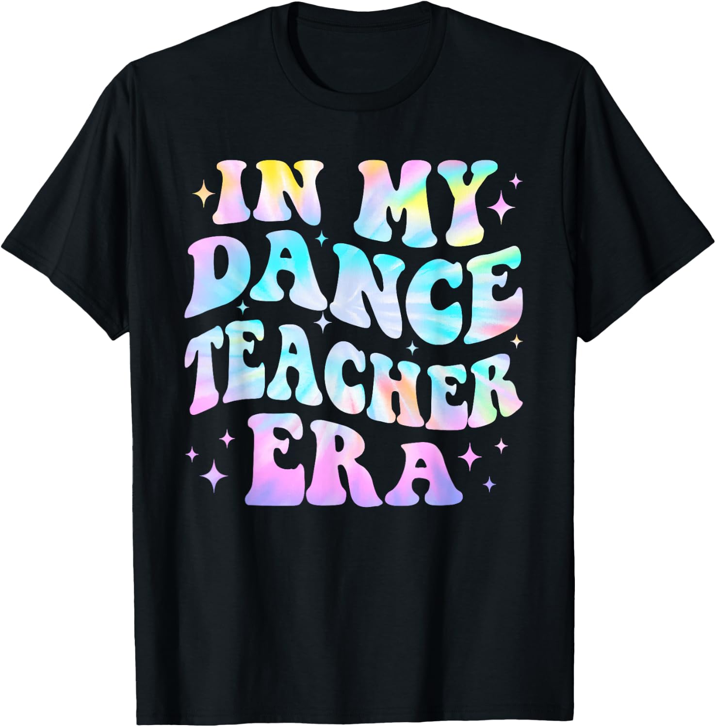 in My Dance Teacher Era Back to School Dance Instructor T-Shirt - T-Shirt | Black