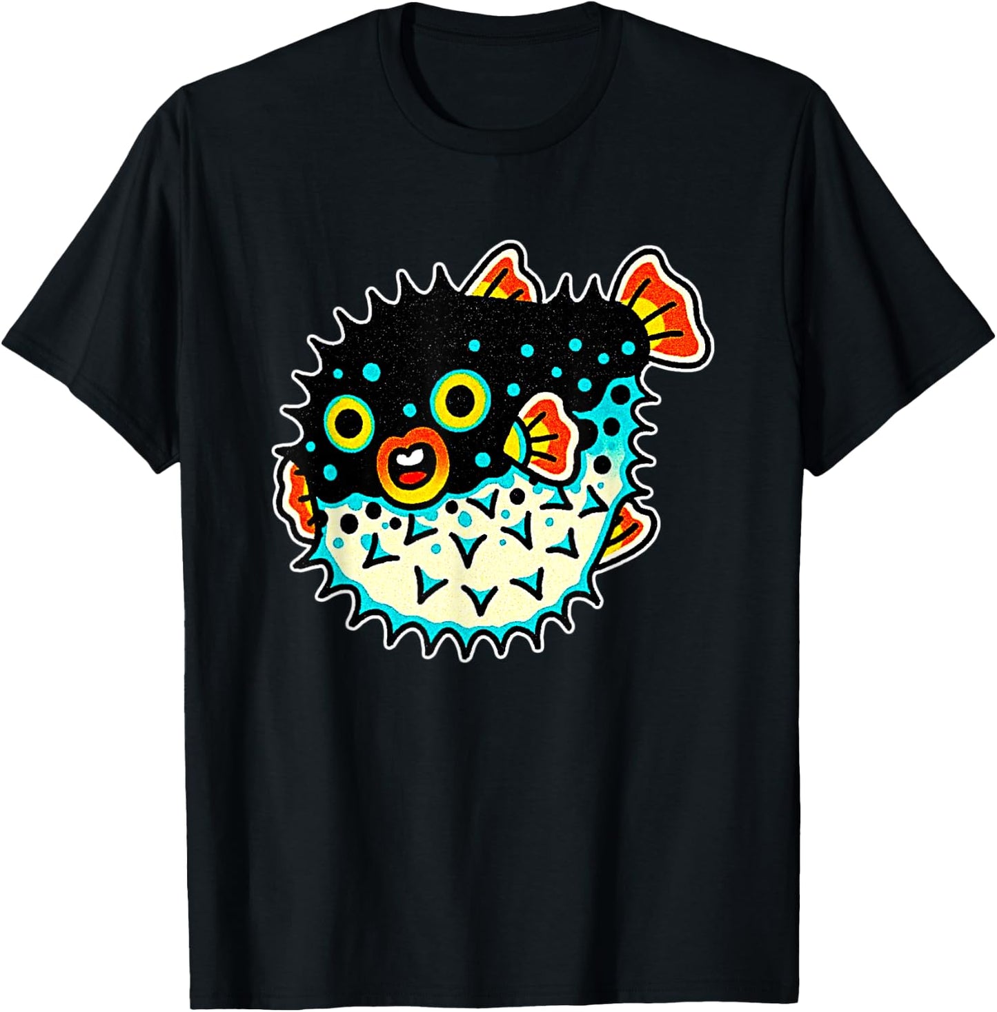 Pufferfish T-Shirt - T-Shirt | Black
