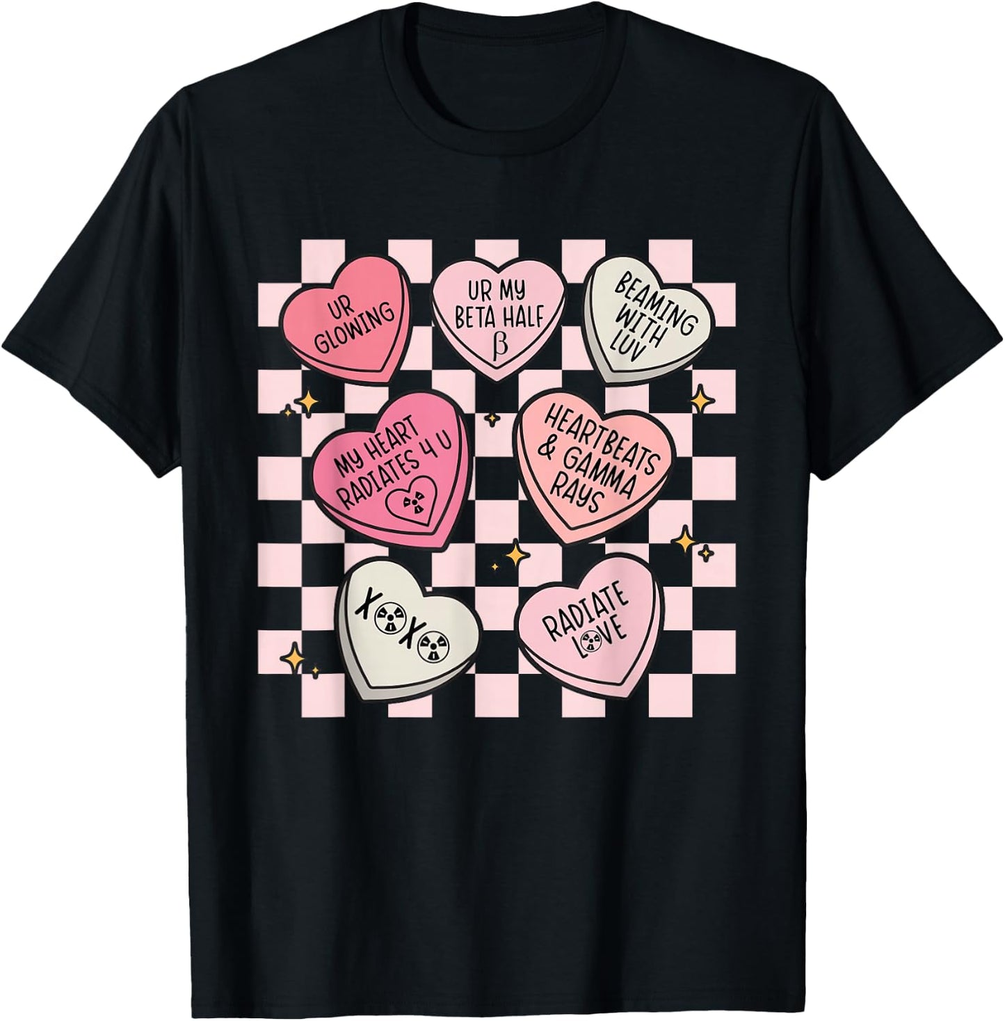 Radiology Valentines X-Ray Radiologist Valentine Radiologic T-Shirt - T-Shirt | Black