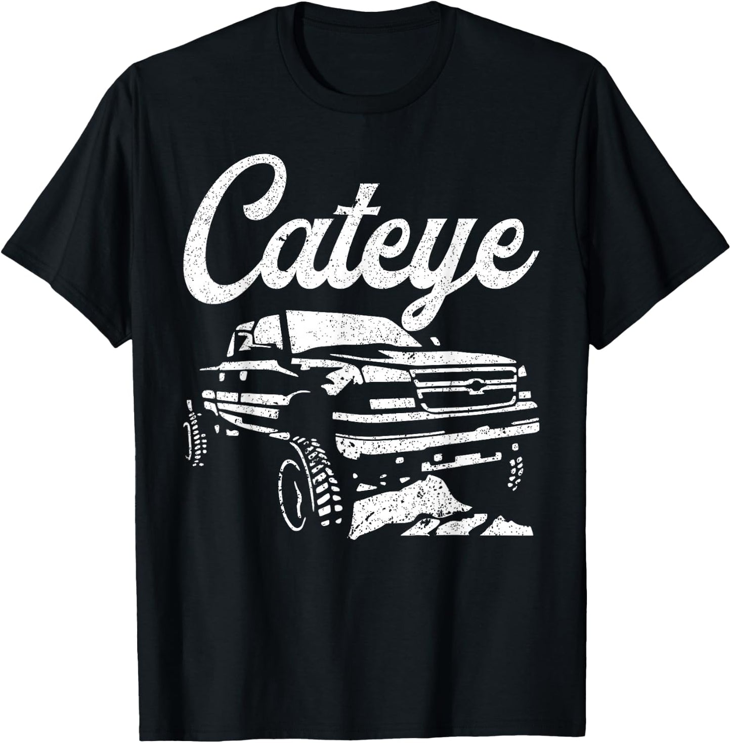 Cateye chevys truck T-Shirt - T-Shirt | Black