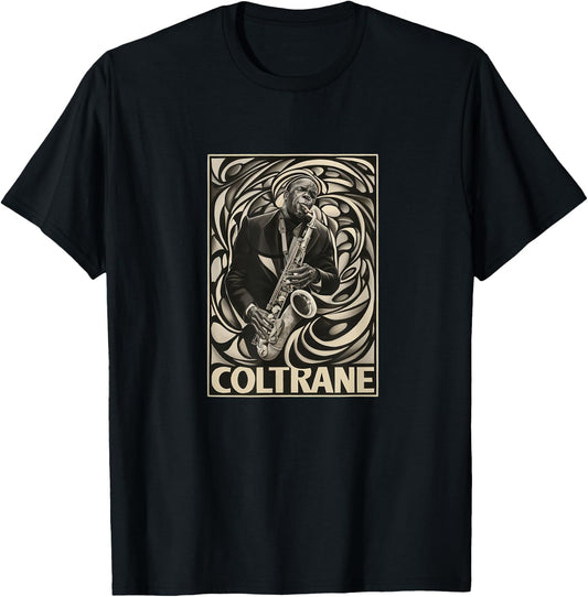 Yes, I Speak Coltrane - Jazz Music Lover T-Shirt - T-Shirt | Black