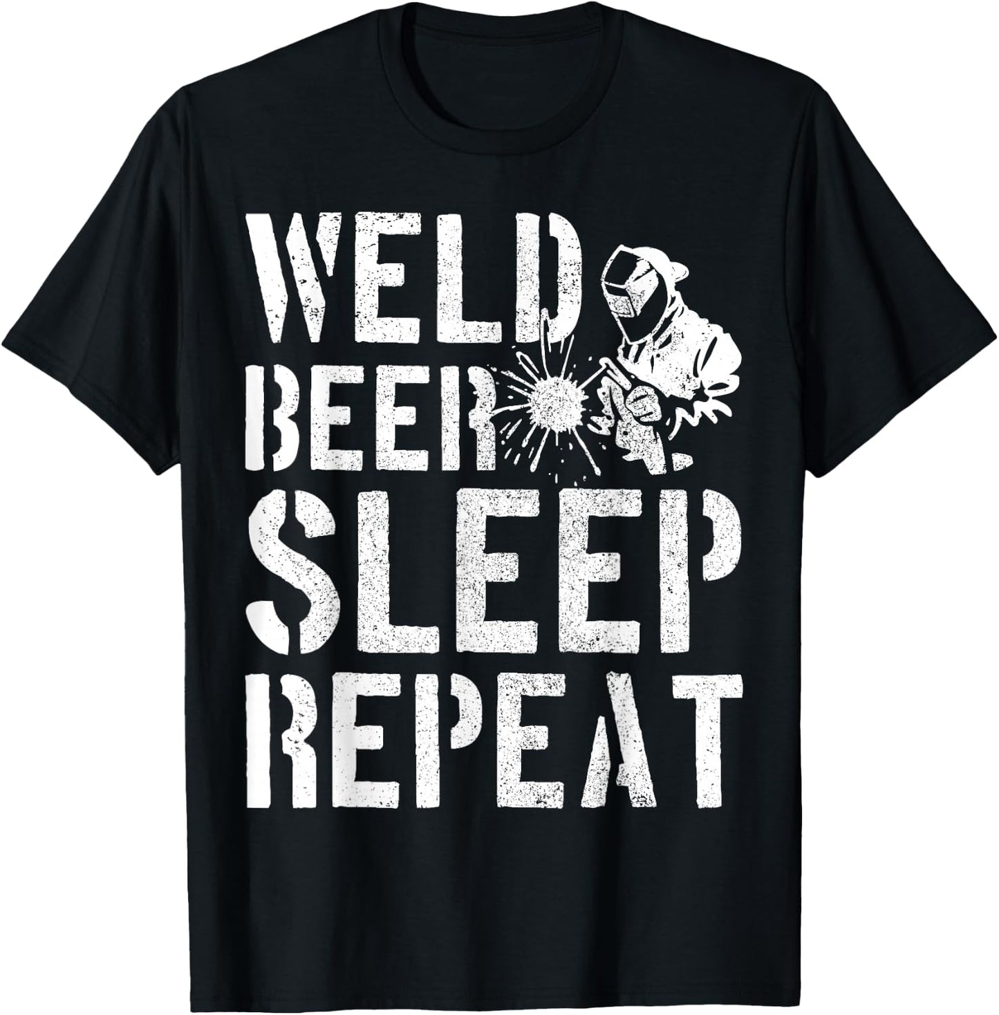 Welding Locksmith Welder Funny Gift T-Shirt - T-Shirt | Black