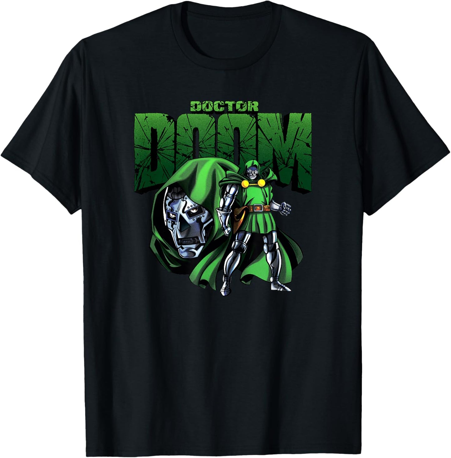 Marvel Fantastic Four Doctor Doom Epic Villain Classic T-Shirt - T-Shirt | Black