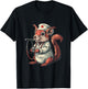 Doctor Squirrel Lover Squirrel Nurse Healthcare Nursing T-Shirt - T-Shirt | Black