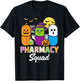 Halloween Pharmacy Squad PIlls Costume Pharmacist Women Men T-Shirt - T-Shirt | Black