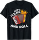 Polka Music Lover Accordion Musician I Love Polka Music T-Shirt - T-Shirt | Black