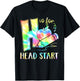 H Is For Head Start Teacher Tie dye Back to School Teacher Men Women T-Shirt - T-Shirt | Black
