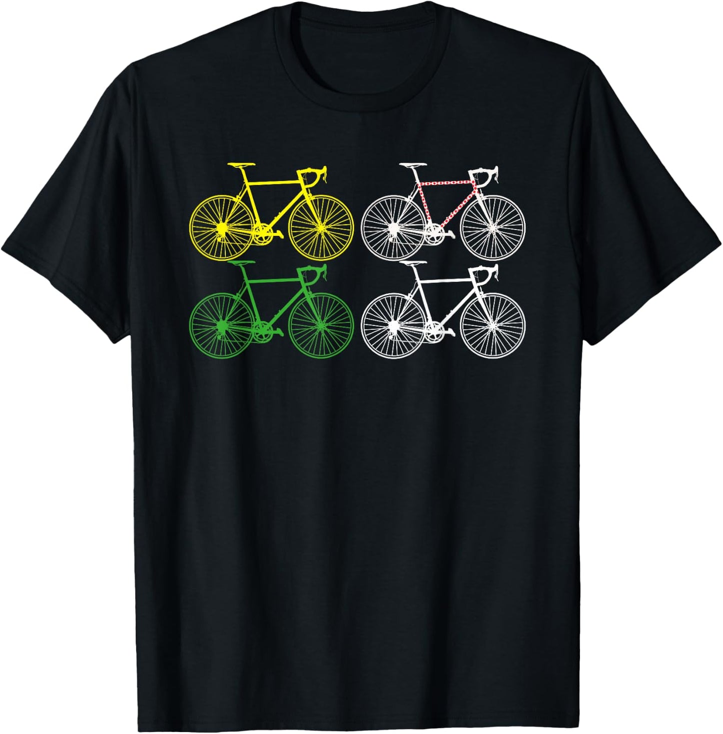 France Cycling Tour Racing Road Bike Bicycle Race Biking T-Shirt - T-Shirt | Black