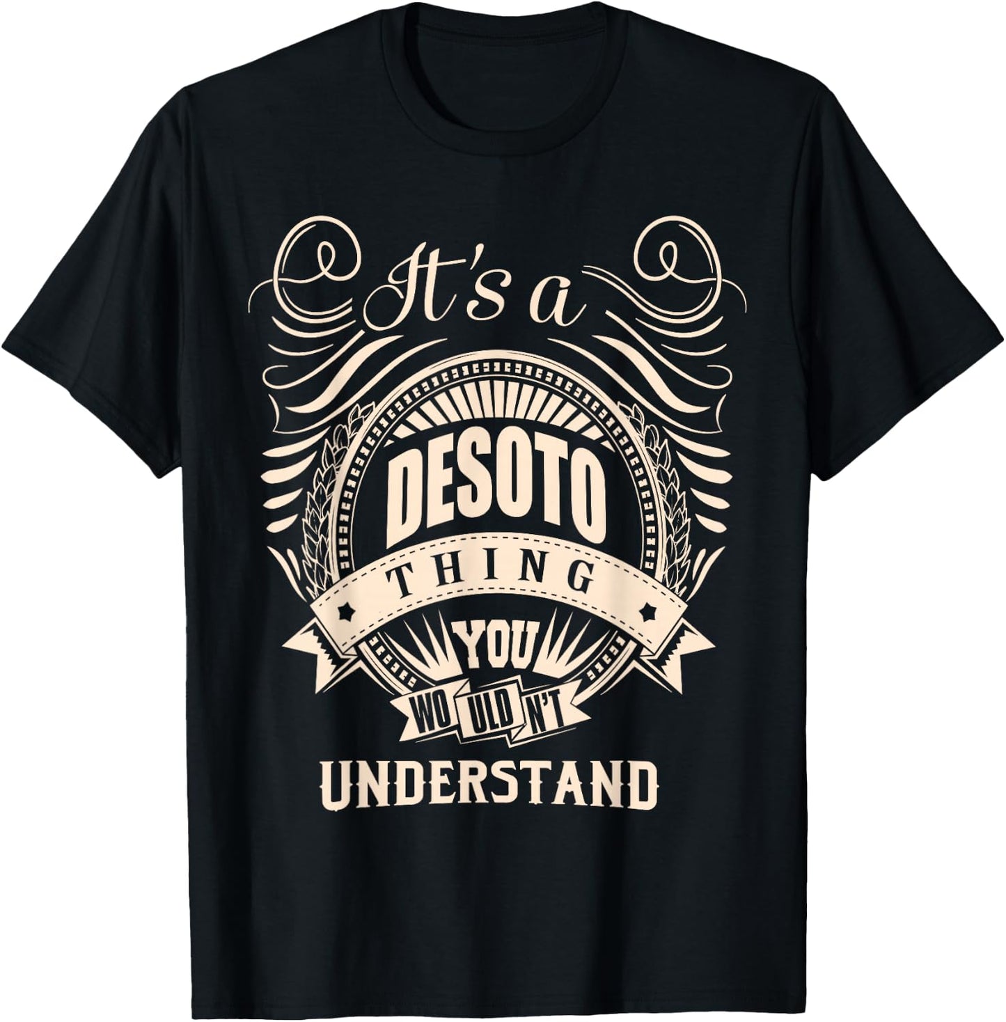 It is a DESOTO Thing T-Shirt - T-Shirt | Black