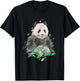Panda Shirt Men Women Panda Lover Pandabear T-Shirt - T-Shirt | Black