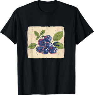 Cool Berry Costume for Huckleberries Lovers T-Shirt - T-Shirt | Black