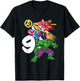Marvel Super Heroes Avengers 9 Year Old Ninth Birthday T-Shirt - T-Shirt | Black