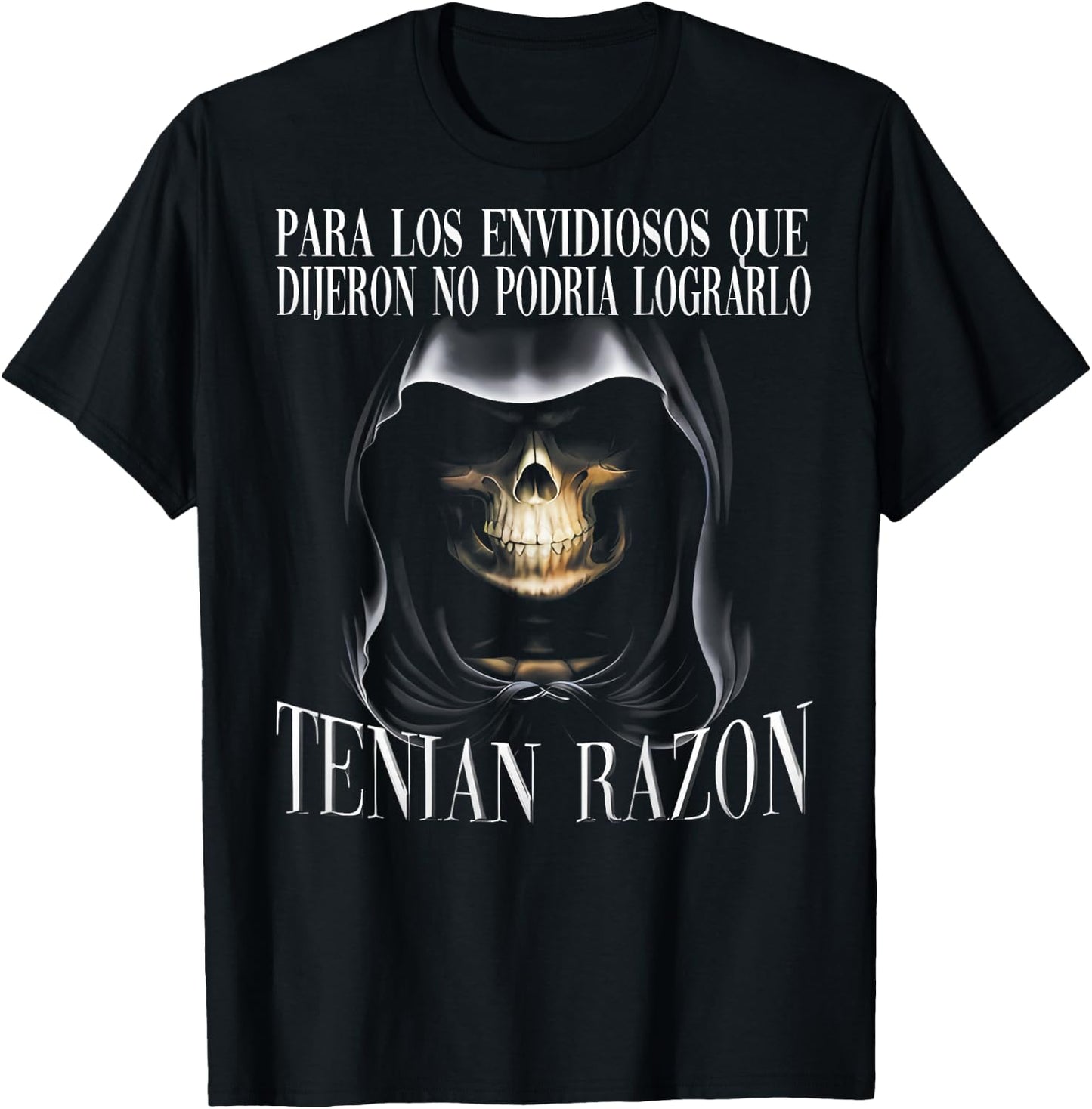 Para los envidiosos, Calacas Chidas Gym Con Frases Sarcastic T-Shirt - T-Shirt | Black