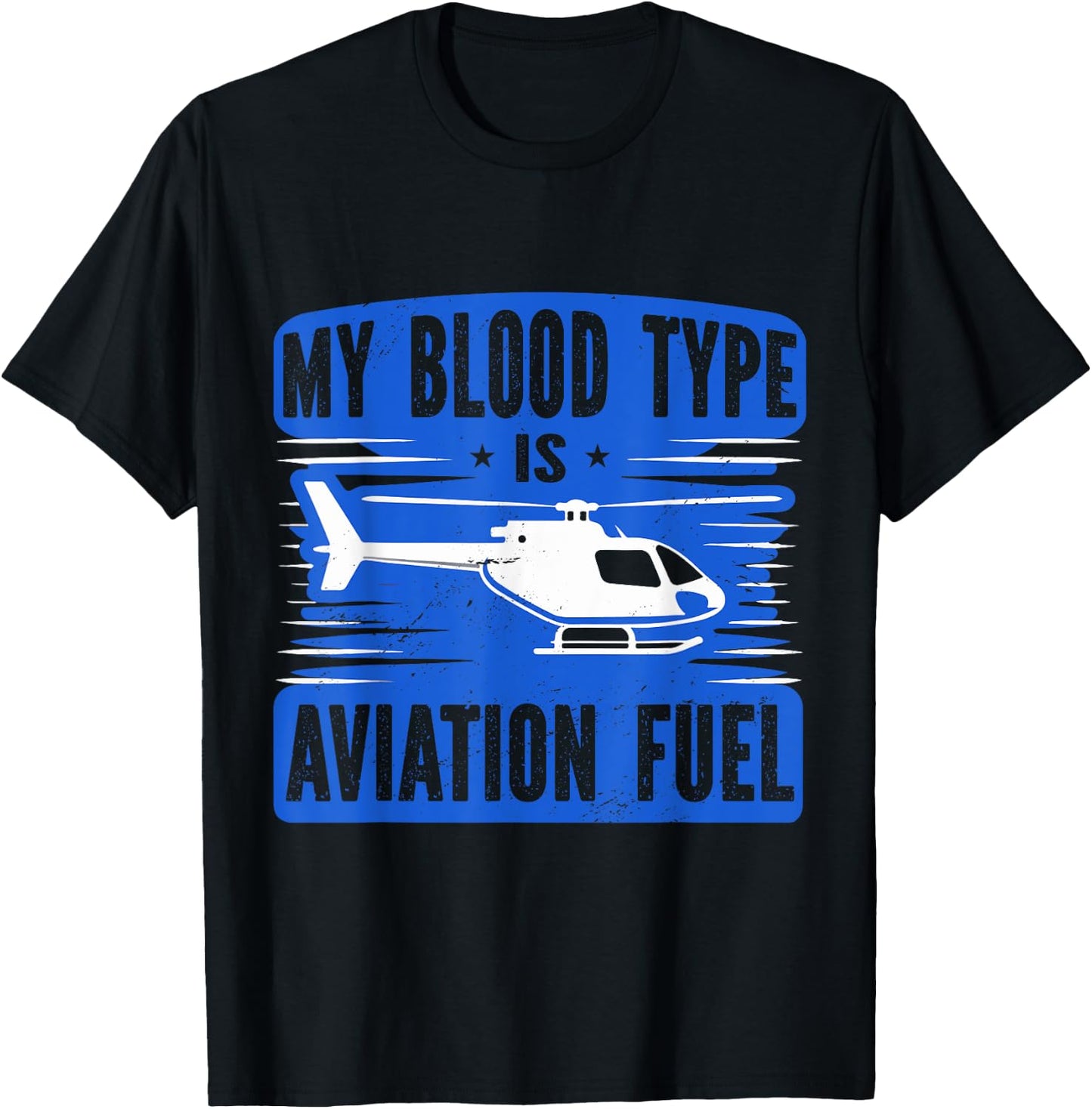 Helicopter Pilot Funny T-Shirt - T-Shirt | Black