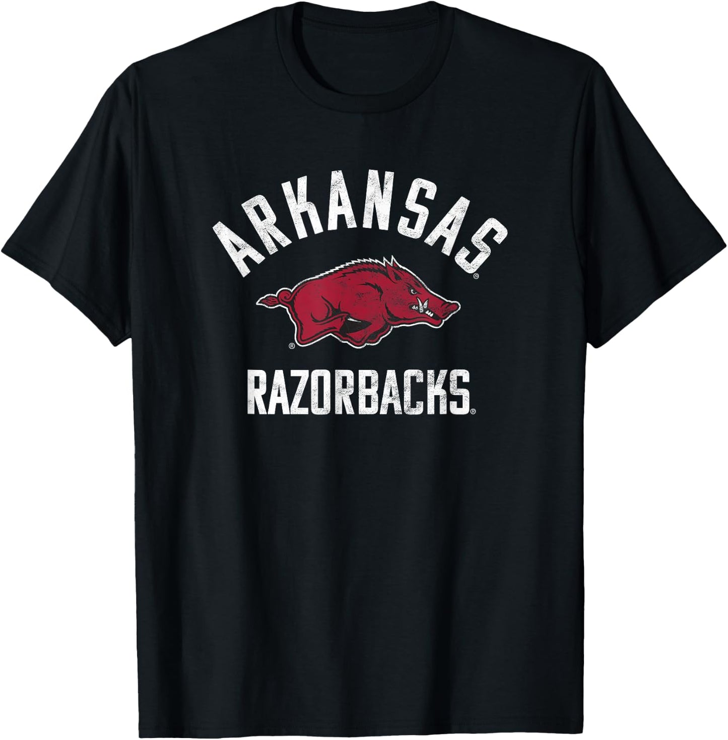 University of Arkansas Razorbacks Large T-Shirt - T-Shirt | Black