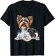 Biewer Terrier Dog Breed Graphic T-Shirt - T-Shirt | Black