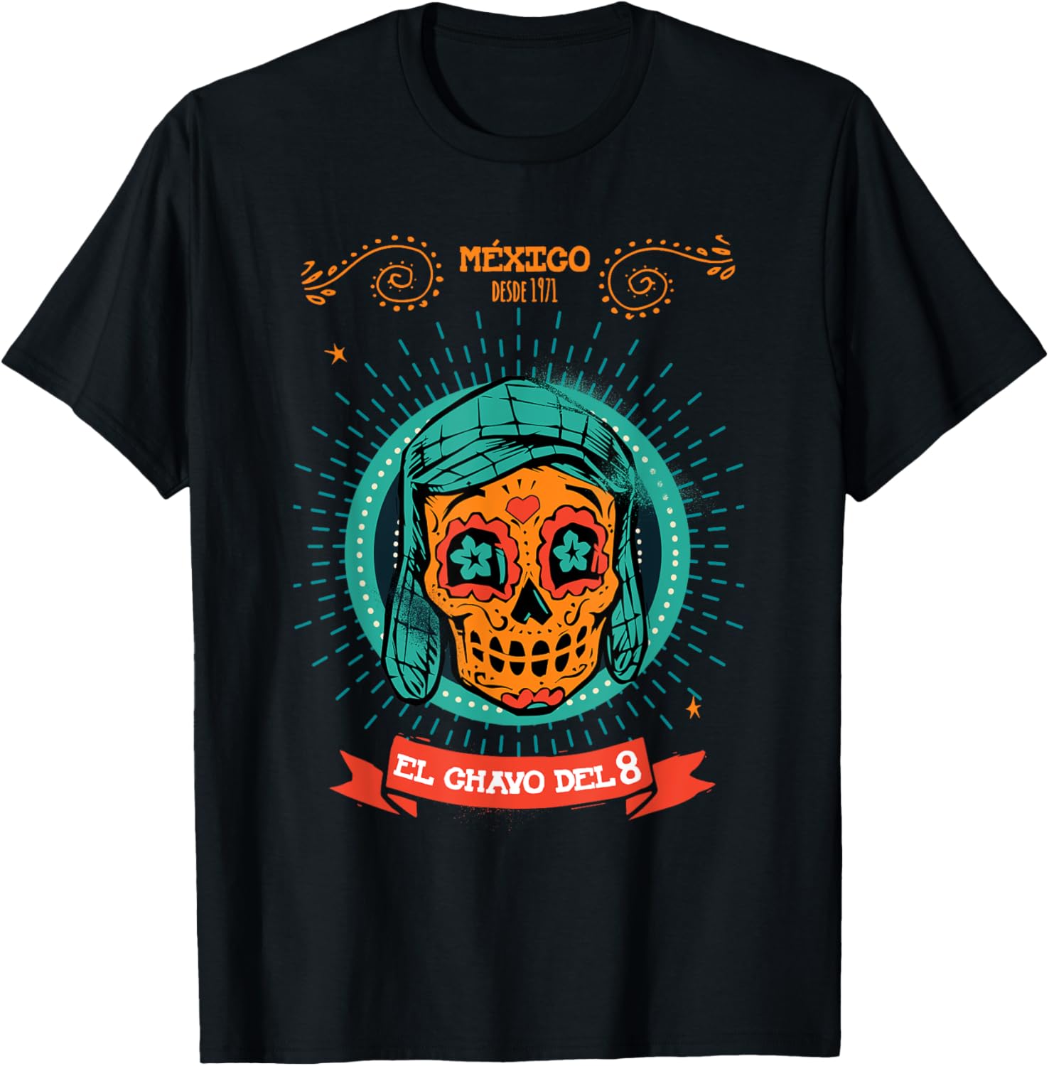 El Chavo - Day of the Dead, November 1st T-Shirt - T-Shirt | Black
