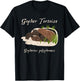 Gopher Tortoise Gopherus polyphemus Wildlife T-Shirt - T-Shirt | Black