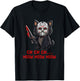 Cat Funny Animal Horror Movie Kitten Meow The Killer Men Women T-Shirt - T-Shirt | Black