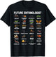 Funny Entomology Insect Bug Lover Men Women Boys Girls Kids T-Shirt - T-Shirt | Black