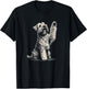 Cute Soft Coated Wheaten Terrier Dog Art and Men T-Shirt - T-Shirt | Black