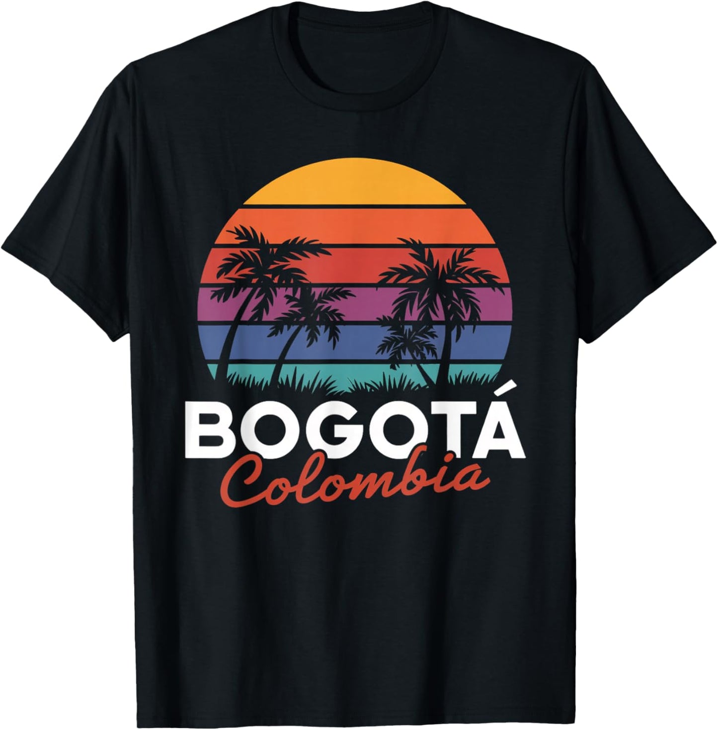 Bogotá Colombia TravelSouvenir Vacation Colombian Pride T-Shirt - T-Shirt | Black
