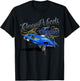 Retro Chrome Wheels Tippin Lowrider chrome wheel T-Shirt - T-Shirt | Black