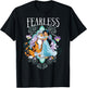 Disney Aladdin Jasmine and Rajah Fearless Mandala Portrait T-Shirt - T-Shirt | Black