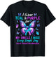 Wear Teal & Purple For Uncle Suicide Prevention Awareness T-Shirt - T-Shirt | Black