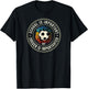 School Is Important But Soccer Is Importanter Funny Soccer T-Shirt - T-Shirt | Black