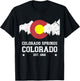 Colorado Springs Colorado T-Shirt - T-Shirt | Black