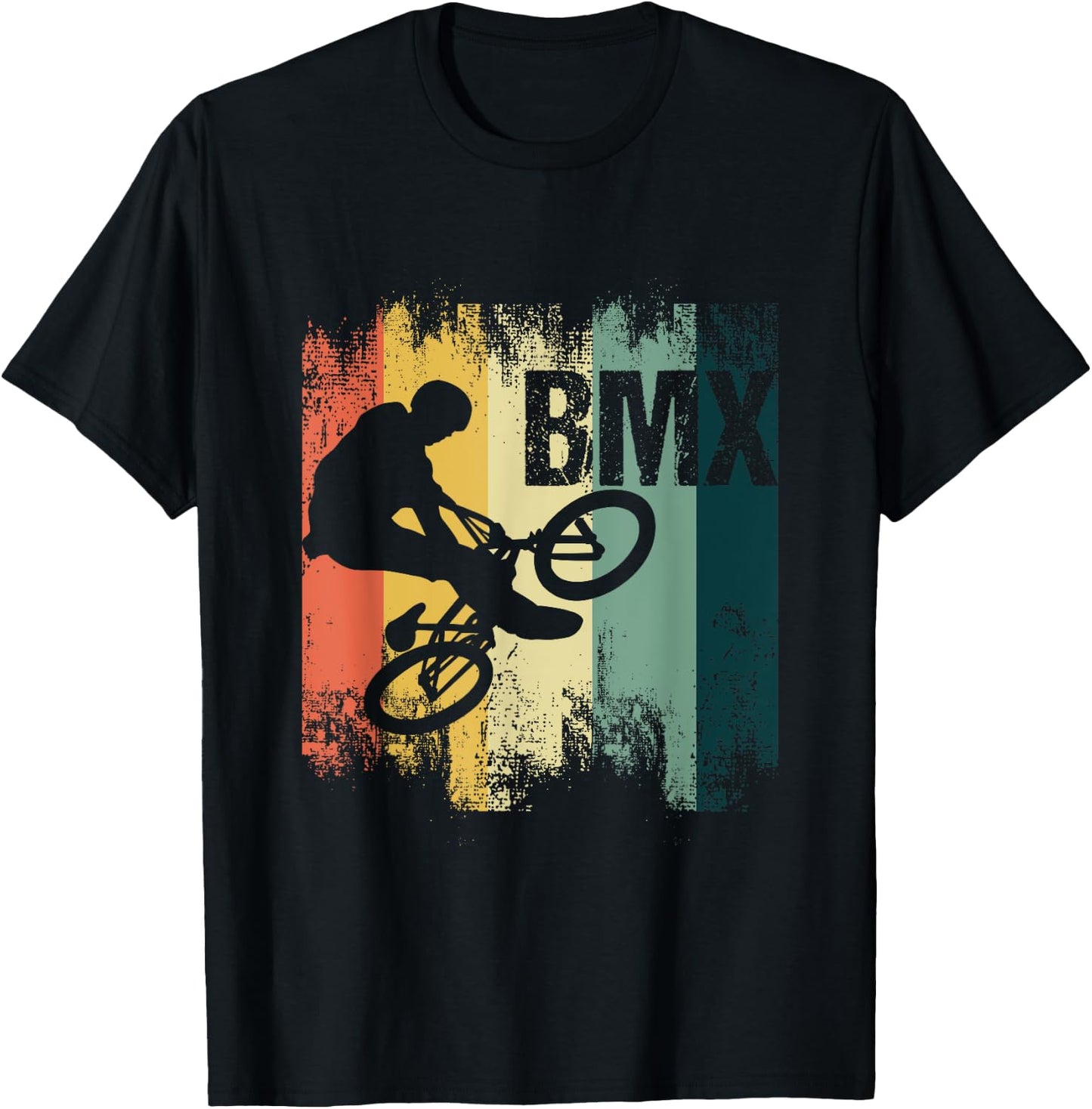 BMX Bicycle Bike Biker Cycling Bicycle Cyclist Bike Gift T-Shirt - T-Shirt | Black