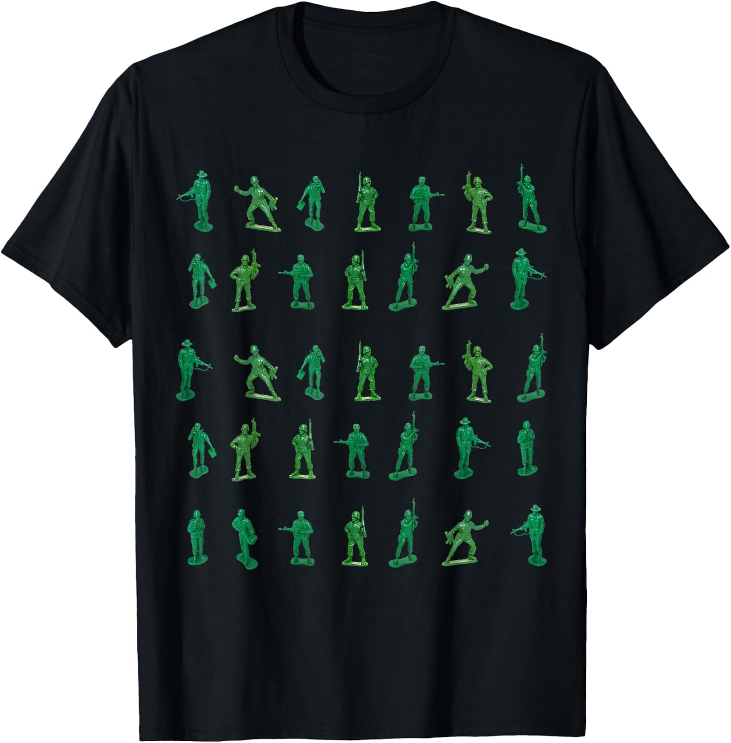 Toy Soldiers | Cute Little Lovers Gift T-Shirt - T-Shirt | Black