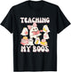 Teacher Halloween Teaching My Boos T-Shirt - T-Shirt | Black