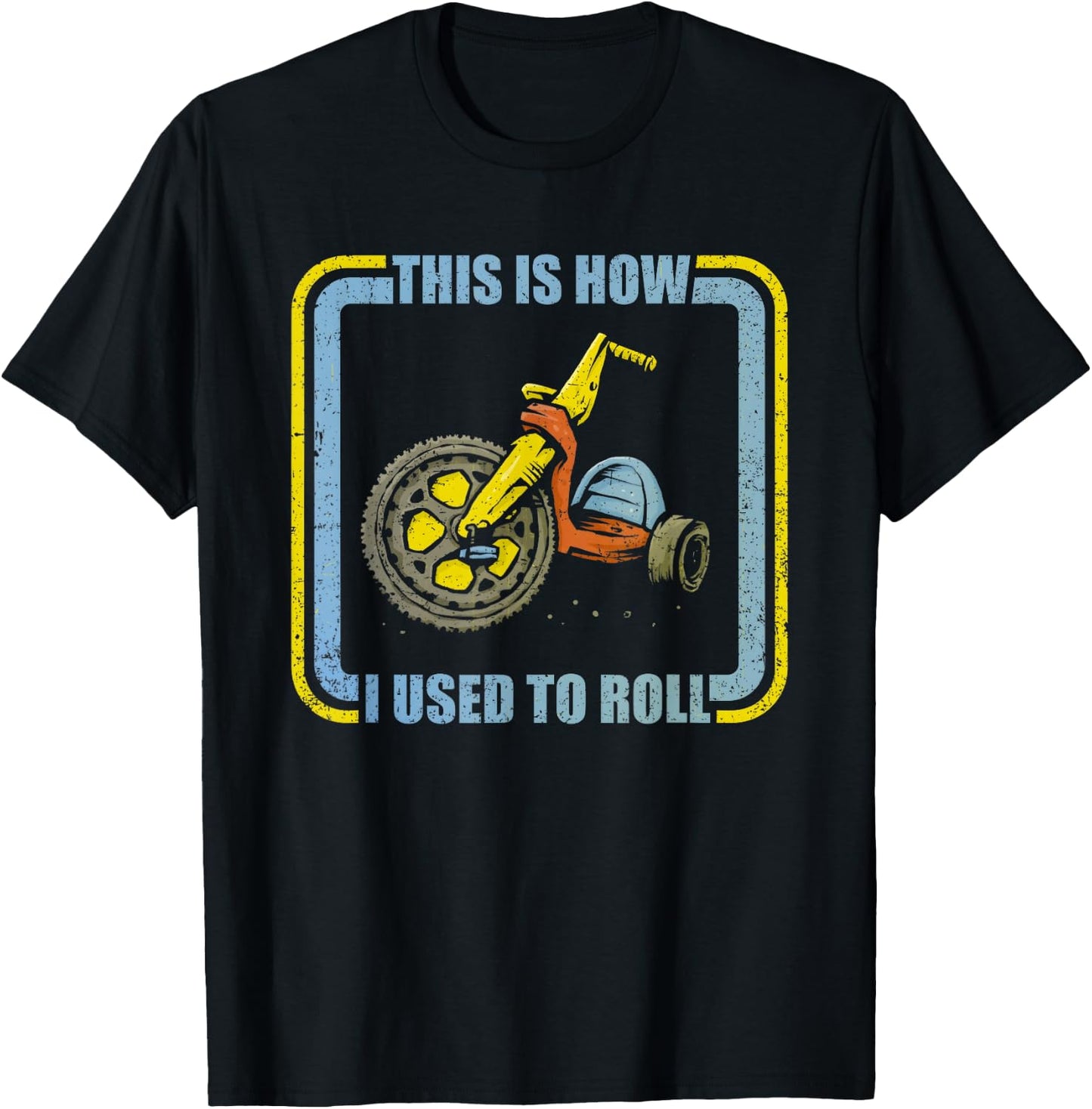 This Is How I Used To Roll T-Shirt - T-Shirt | Black