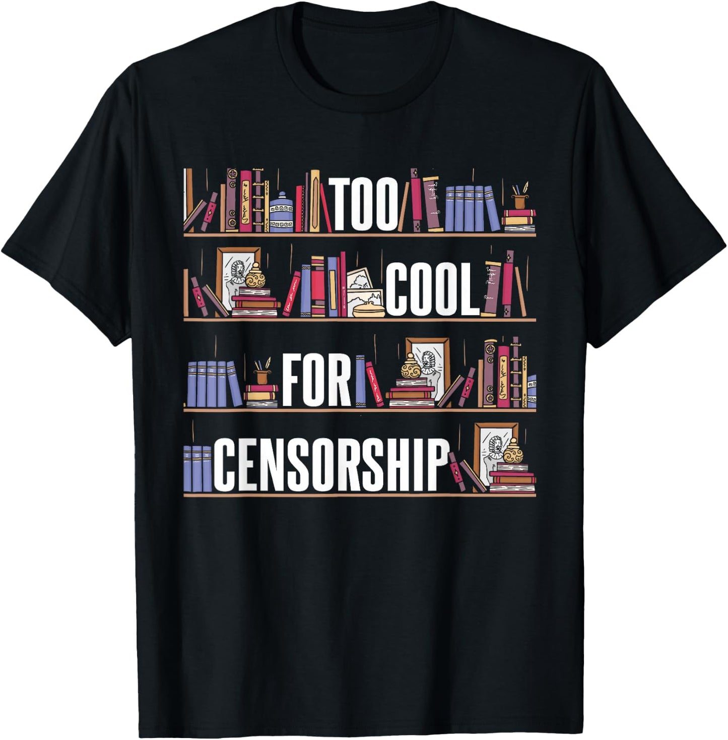 Banned Books T-Shirt - T-Shirt | Black