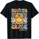 Fourth Grade Vibes Smile First Day of School 4th Grade Team T-Shirt - T-Shirt | Black