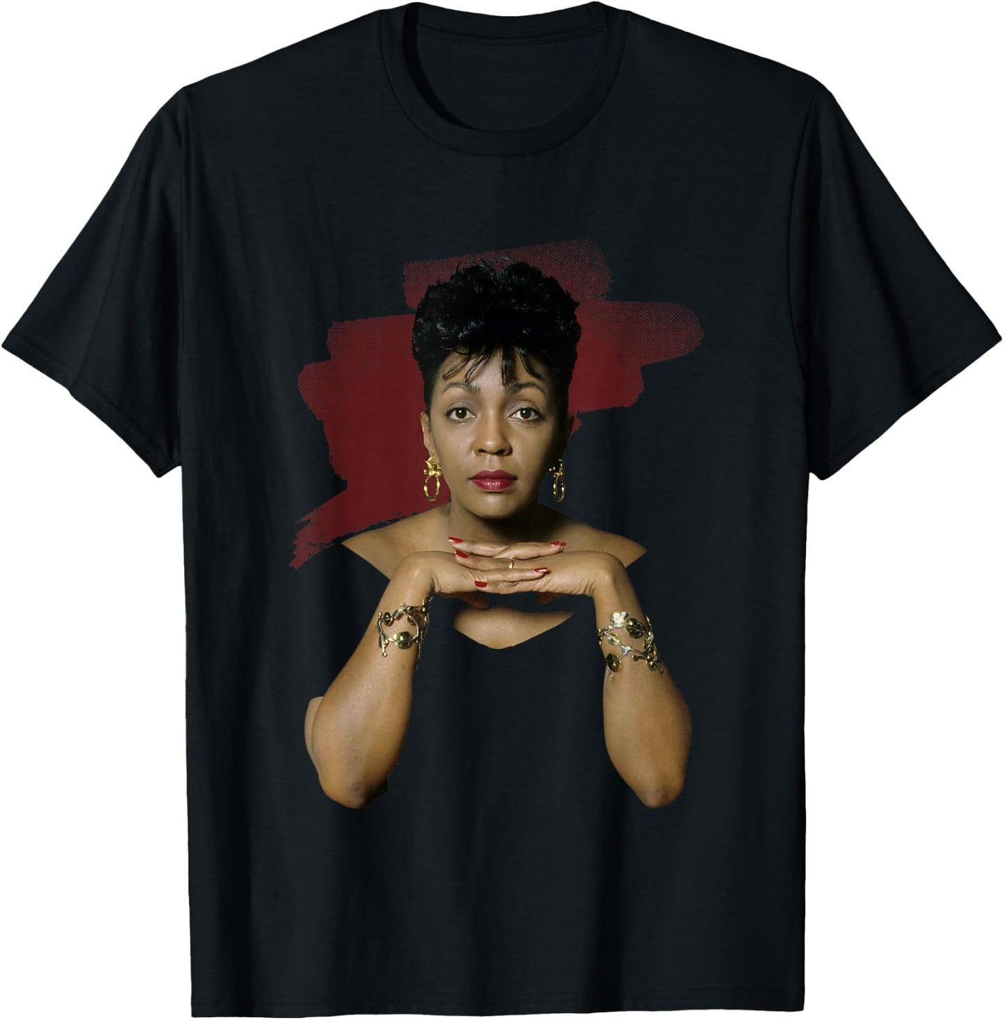 American Songwriter Anita Baker By Stephen Wright T-Shirt - T-Shirt | Black