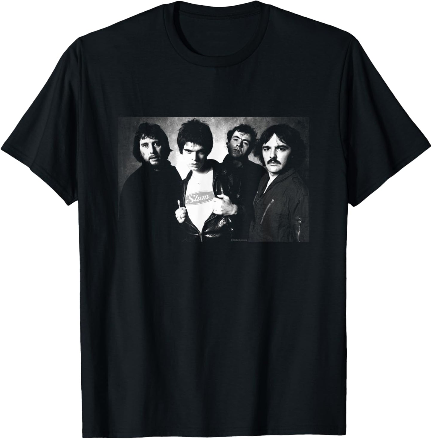The Stranglers Band Portrait 1977 By Allan Ballard T-Shirt - T-Shirt | Black