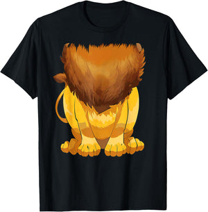 Lion Body Halloween Costume T-Shirt - T-Shirt | Black